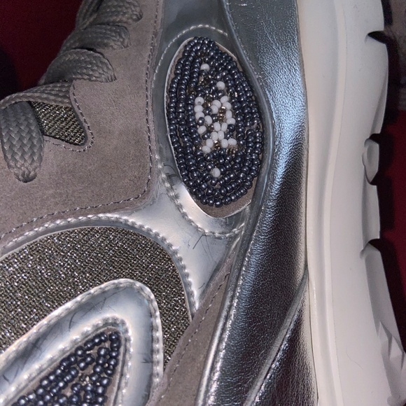 Valentino silver sneakers - Picture 8 of 9